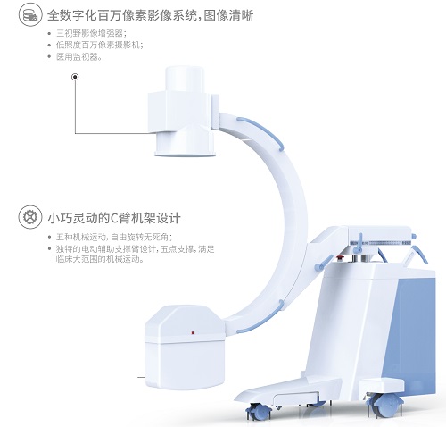 高頻移動式手術(shù)X射線機PLX112B結(jié)構(gòu)圖